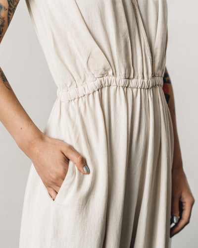 Mónica Cordera Linen Jumpsuit, Sand