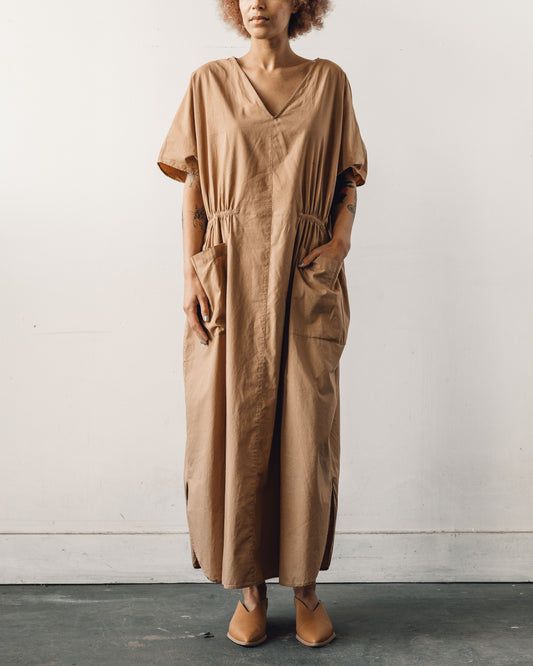 Mónica Cordera Maxi Cotton Dress, Nougat