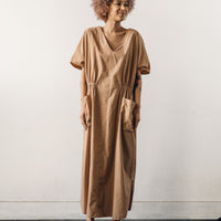 Mónica Cordera Maxi Cotton Dress, Nougat
