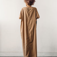 Cordera Maxi Cotton Dress, Nougat