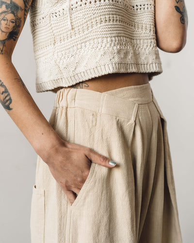 Cordera Pleat Front Pants, Wheat