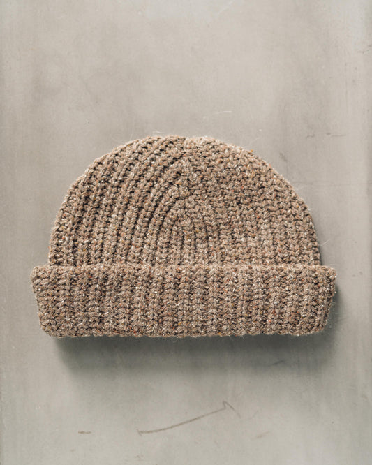 Cordera Soft Wool Beanie, Deep Taupe