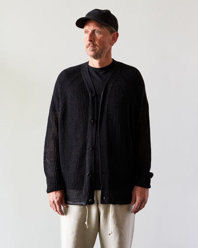 O-Project Bomber Cardigan, Black