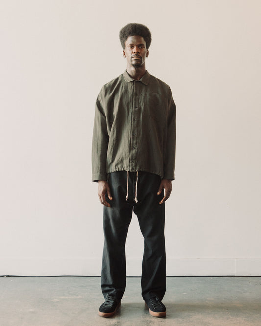 O-Project Bomber Shirt, Olive Green