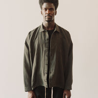 O-Project Bomber Shirt, Olive Green
