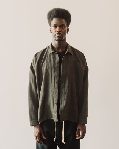 O-Project Bomber Shirt, Olive Green