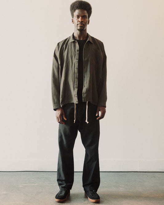 O-Project Bomber Shirt, Olive Green