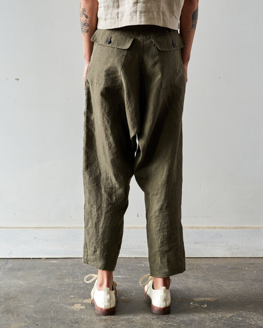 O-Project Chino Trousers, Dark Olive