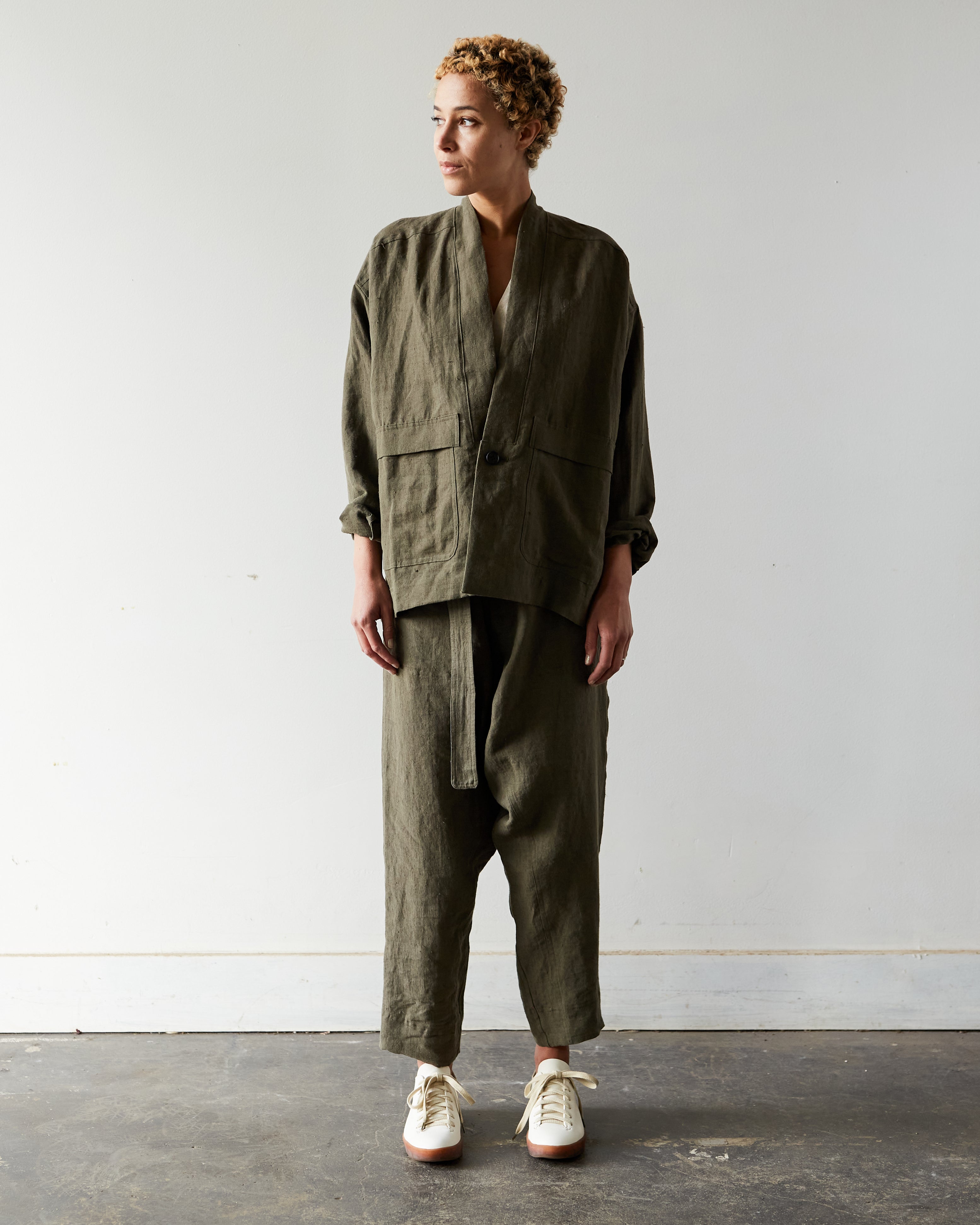 O-Project Blazer, Dark Olive – Glasswing