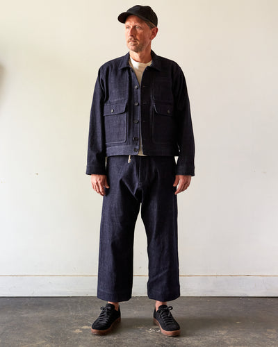 O-Project Denim Trousers, Indigo