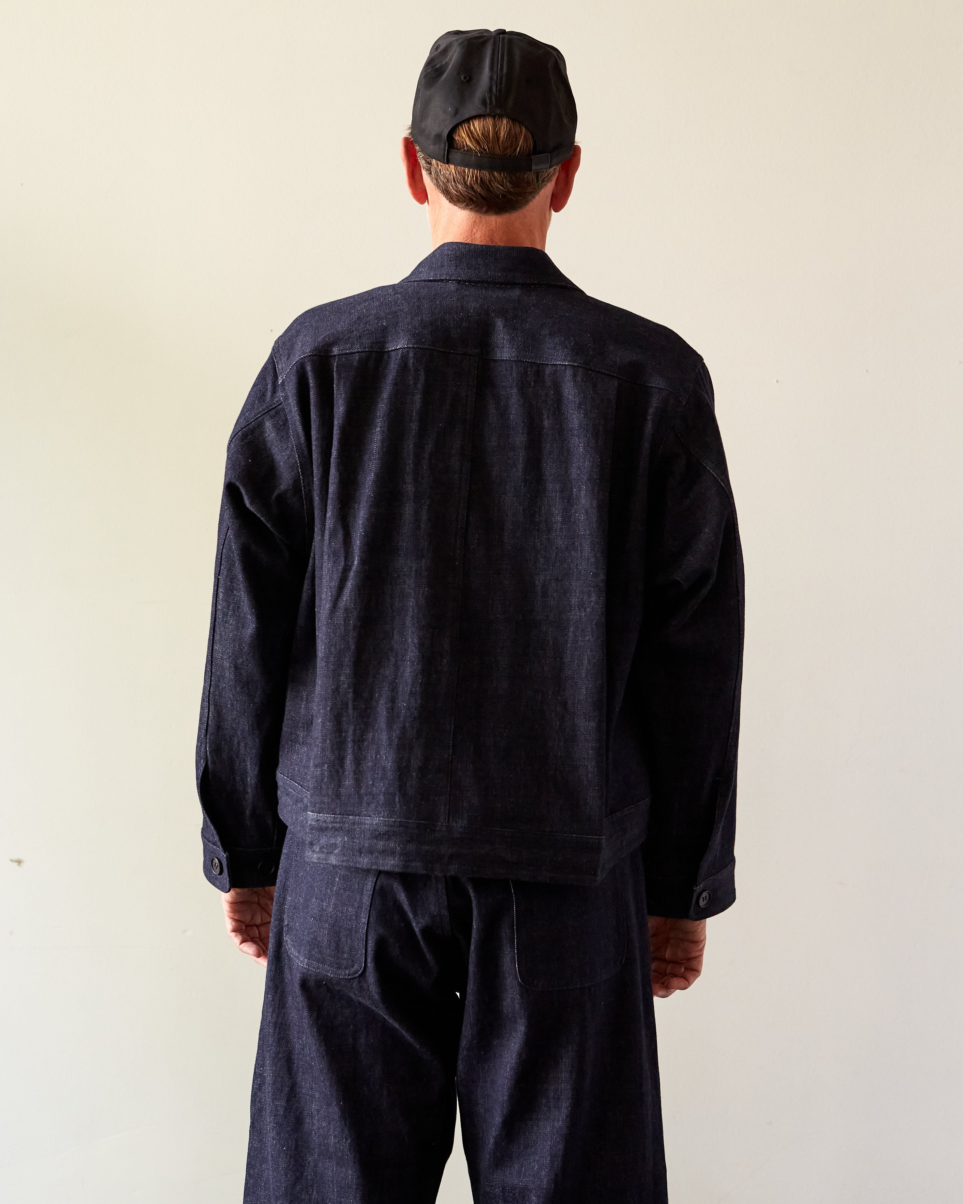 O-PROJECTデニムジャケット O-Project Denim Jacket, Indigo – Glasswing
