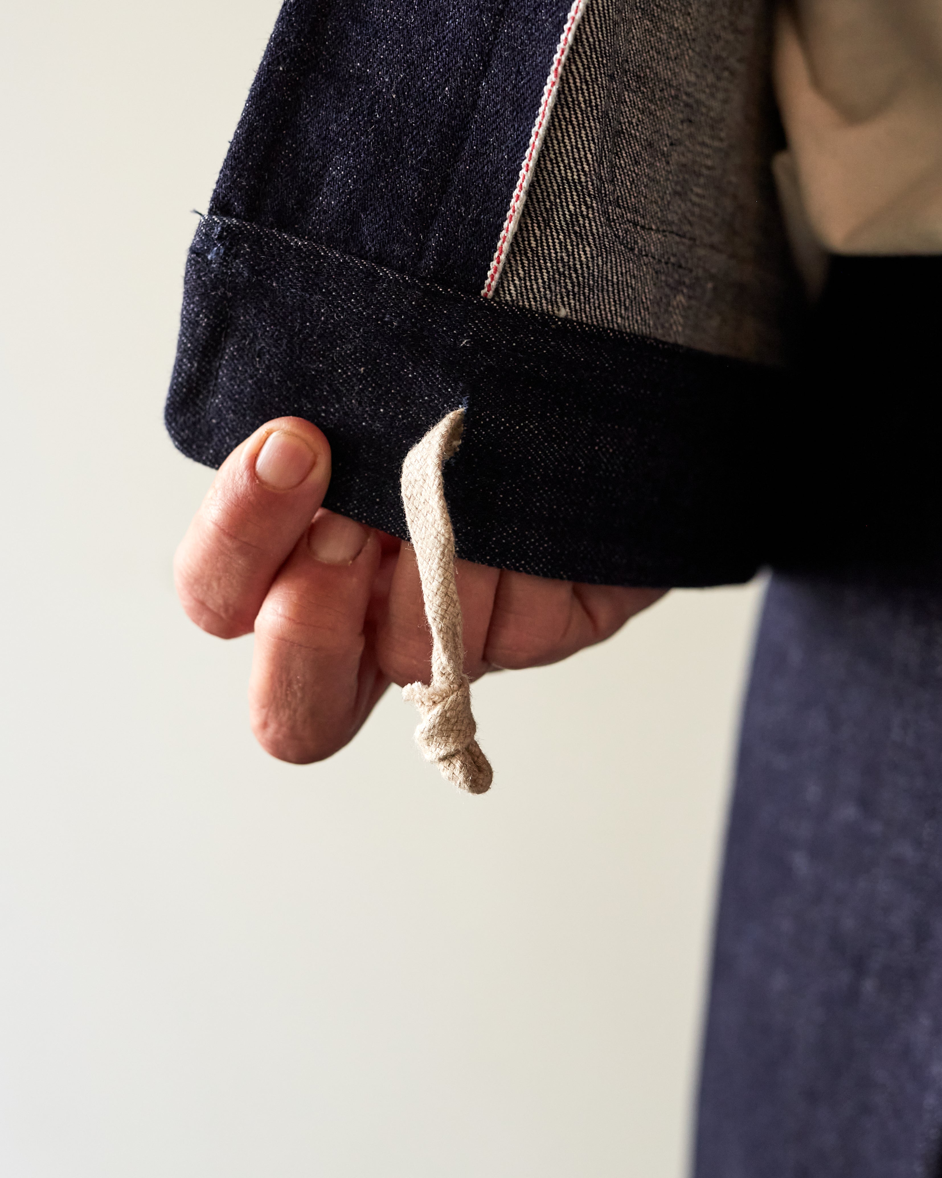 O-Project Denim Jacket, Indigo – Glasswing