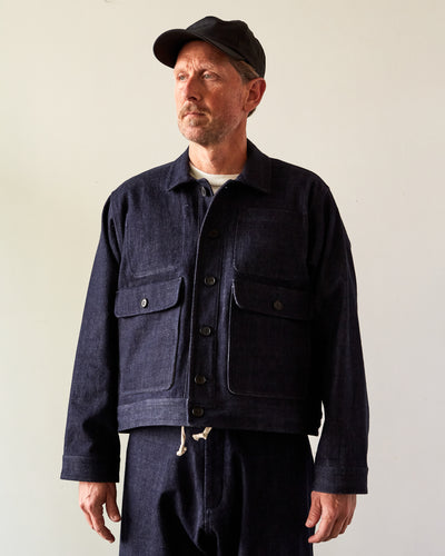 O-Project Denim Jacket, Indigo