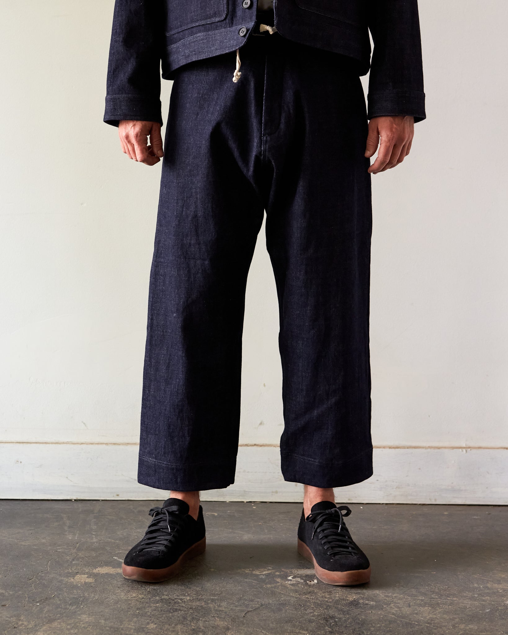 O-Project Denim Trousers, Indigo