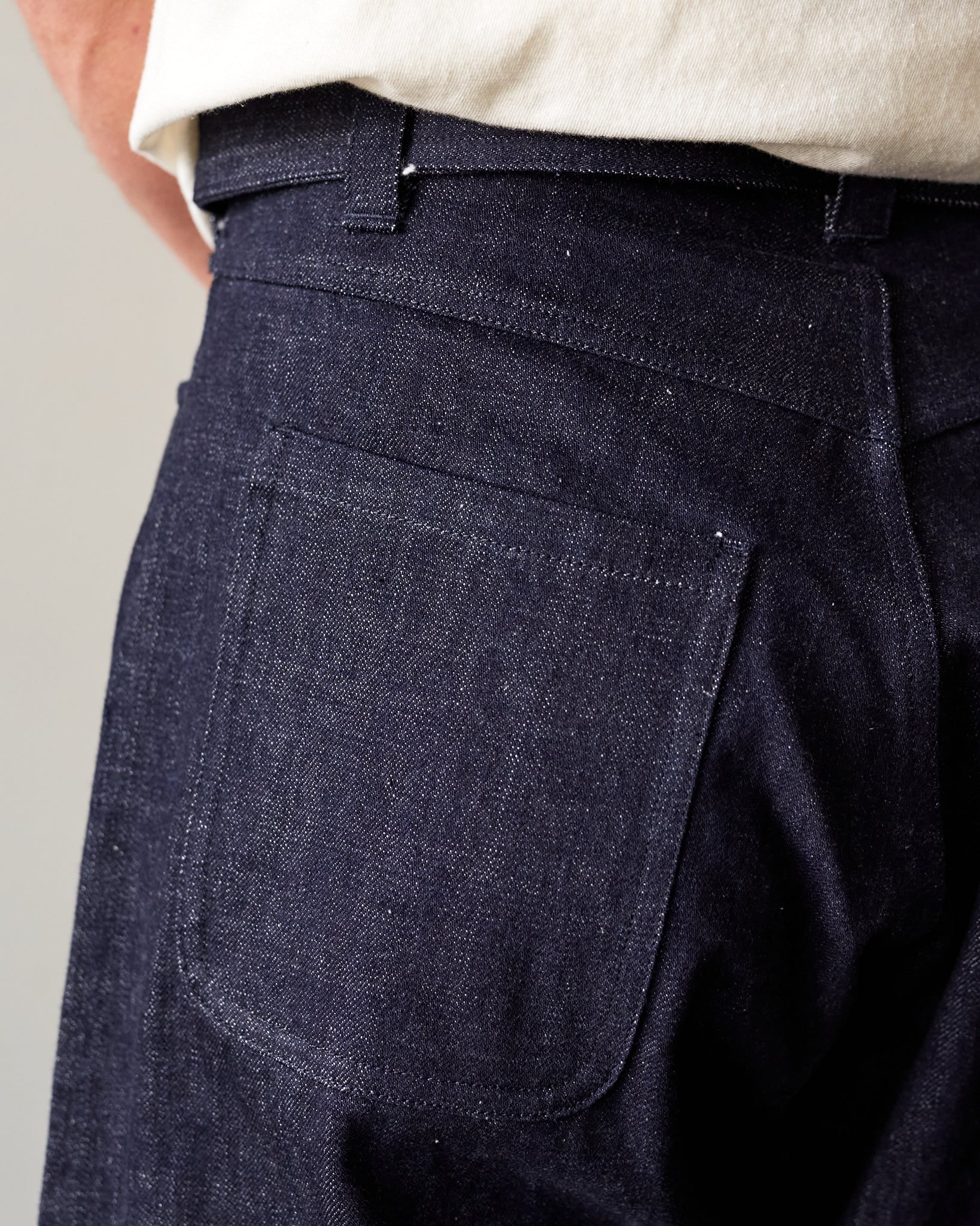 O-Project Denim Trousers, Indigo