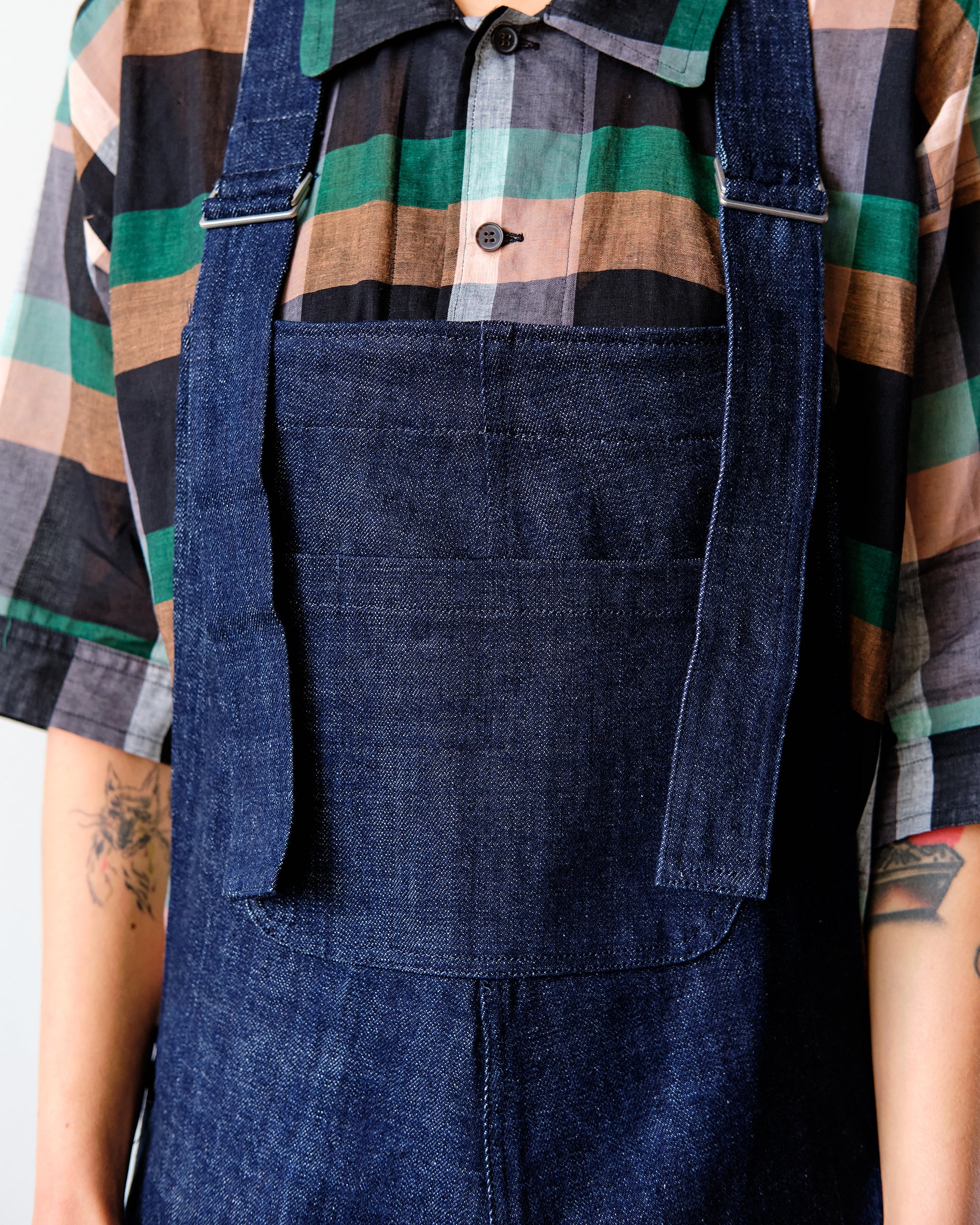 O-Project Dungaree, Denim – Glasswing