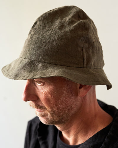 O-Project Fisher Hat, Dark Olive