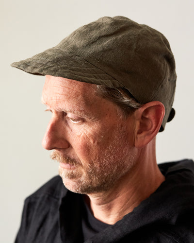 O-Project Hemp Baseball Cap, Dark Olive