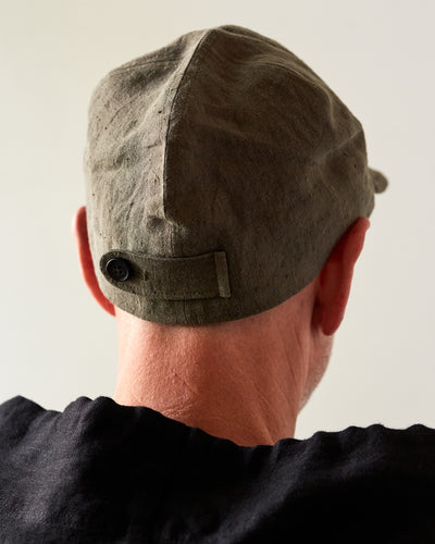 O-Project Hemp Baseball Cap, Dark Olive