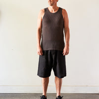 O-Project Mesh Tank Top, Black