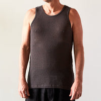 O-Project Mesh Tank Top, Black