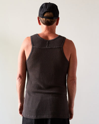 O-Project Mesh Tank Top, Black