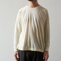 O-Project Oversized LS Tee, Kinari