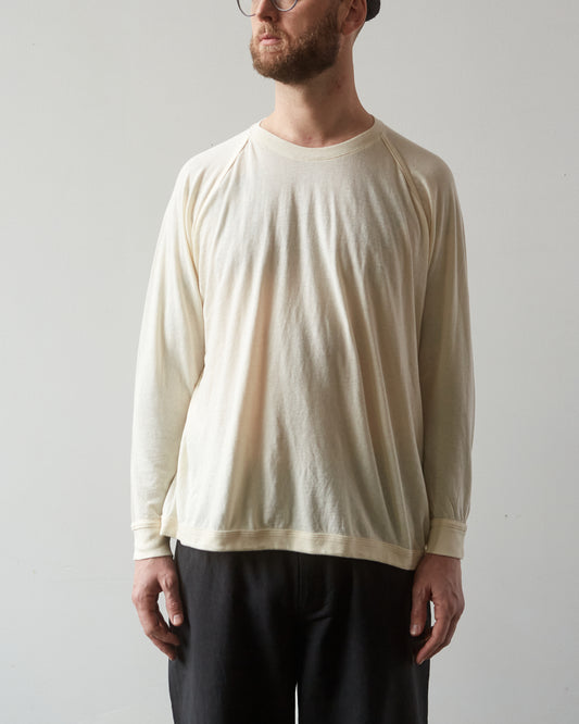 O-Project Oversized LS Tee, Kinari