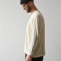 O-Project Oversized LS Tee, Kinari