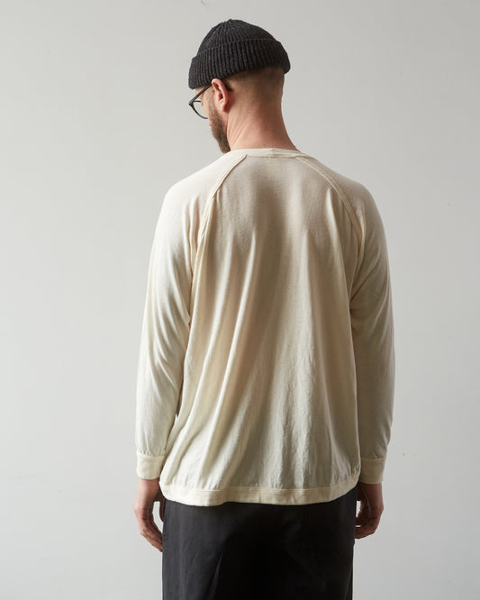 O-Project Oversized LS Tee, Kinari