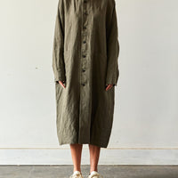 O-Project Shirt Coat, Dark Olive