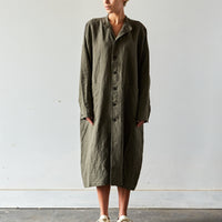 O-Project Shirt Coat, Dark Olive