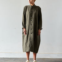 O-Project Shirt Coat, Dark Olive