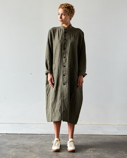 O-Project Shirt Coat, Dark Olive