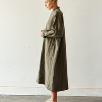 O-Project Shirt Coat, Dark Olive