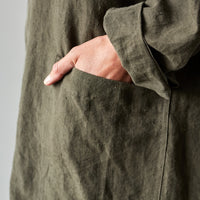 O-Project Shirt Coat, Dark Olive