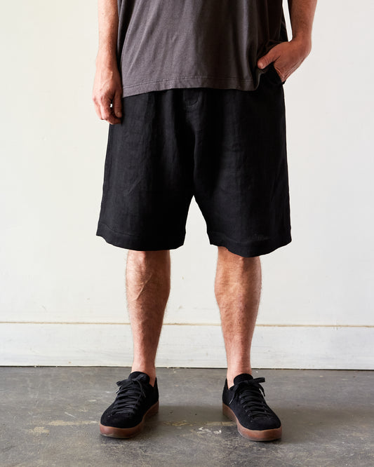 O-Project Short, Black Herringbone