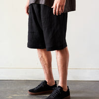 O-Project Short, Black Herringbone