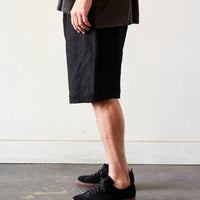 O-Project Short, Black Herringbone