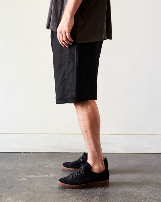 O-Project Short, Black Herringbone