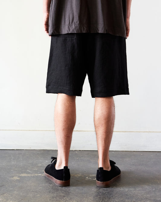 O-Project Short, Black Herringbone