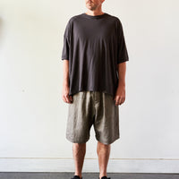 O-Project Short, Grey Herringbone