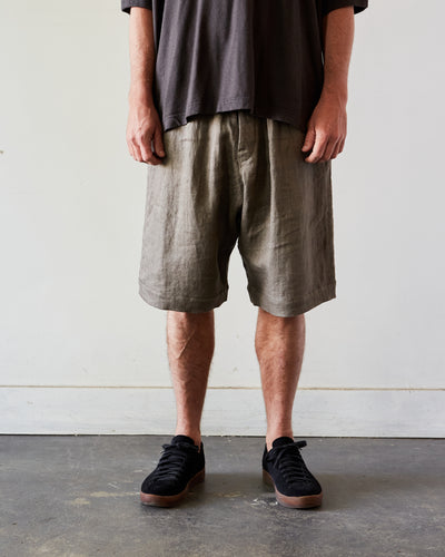 O-Project Short, Grey Herringbone