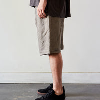 O-Project Short, Grey Herringbone