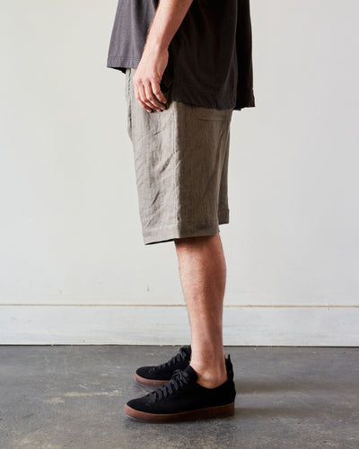 O-Project Short, Grey Herringbone