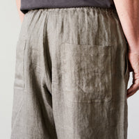 O-Project Short, Grey Herringbone