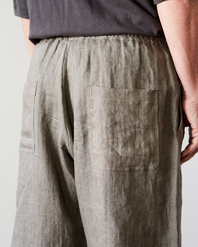 O-Project Short, Grey Herringbone