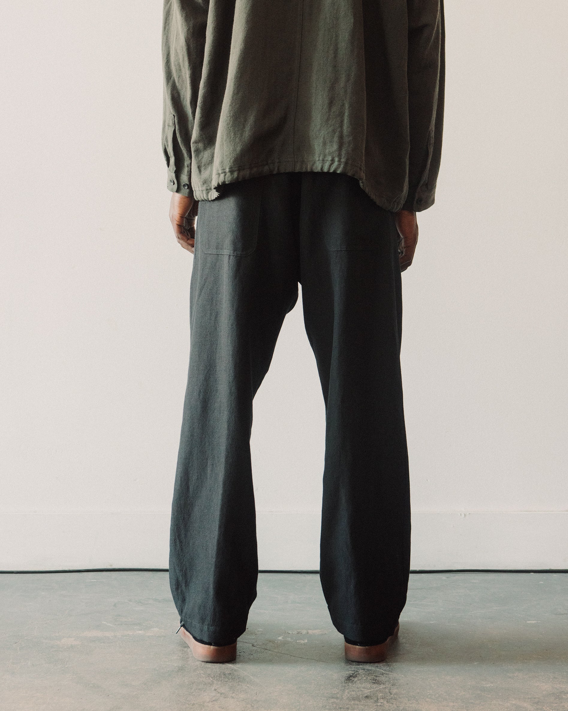 O-Project Chino Trousers, Black – Glasswing