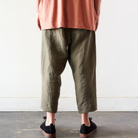 O-Project Unisex Chino Trousers, Dark Olive