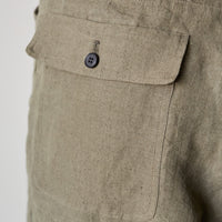 O-Project Unisex Chino Trousers, Dark Olive